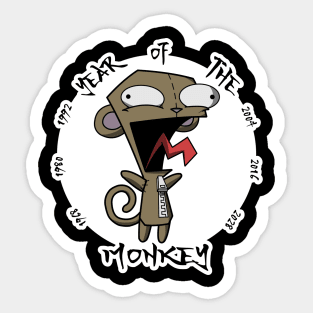 Gir, Year of the Monkey Sticker